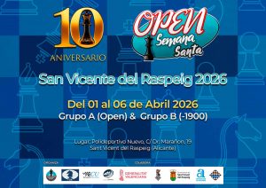 2026 cartel open ajedrez Semana Santa